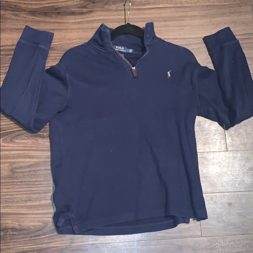 Men’s Polo Ralph Lauren Navy Sweater - Small